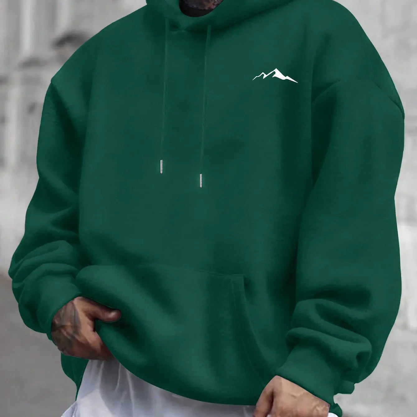 Hoodie Street Style Imprimé Homme