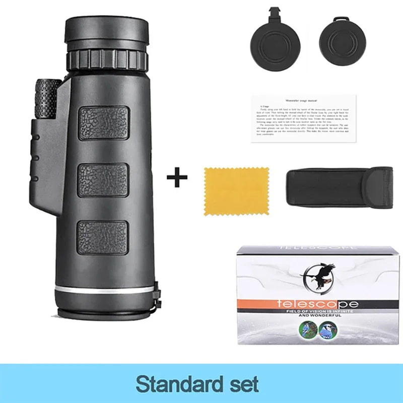 40x60 Waterproof Monocular for Concerts & Sports