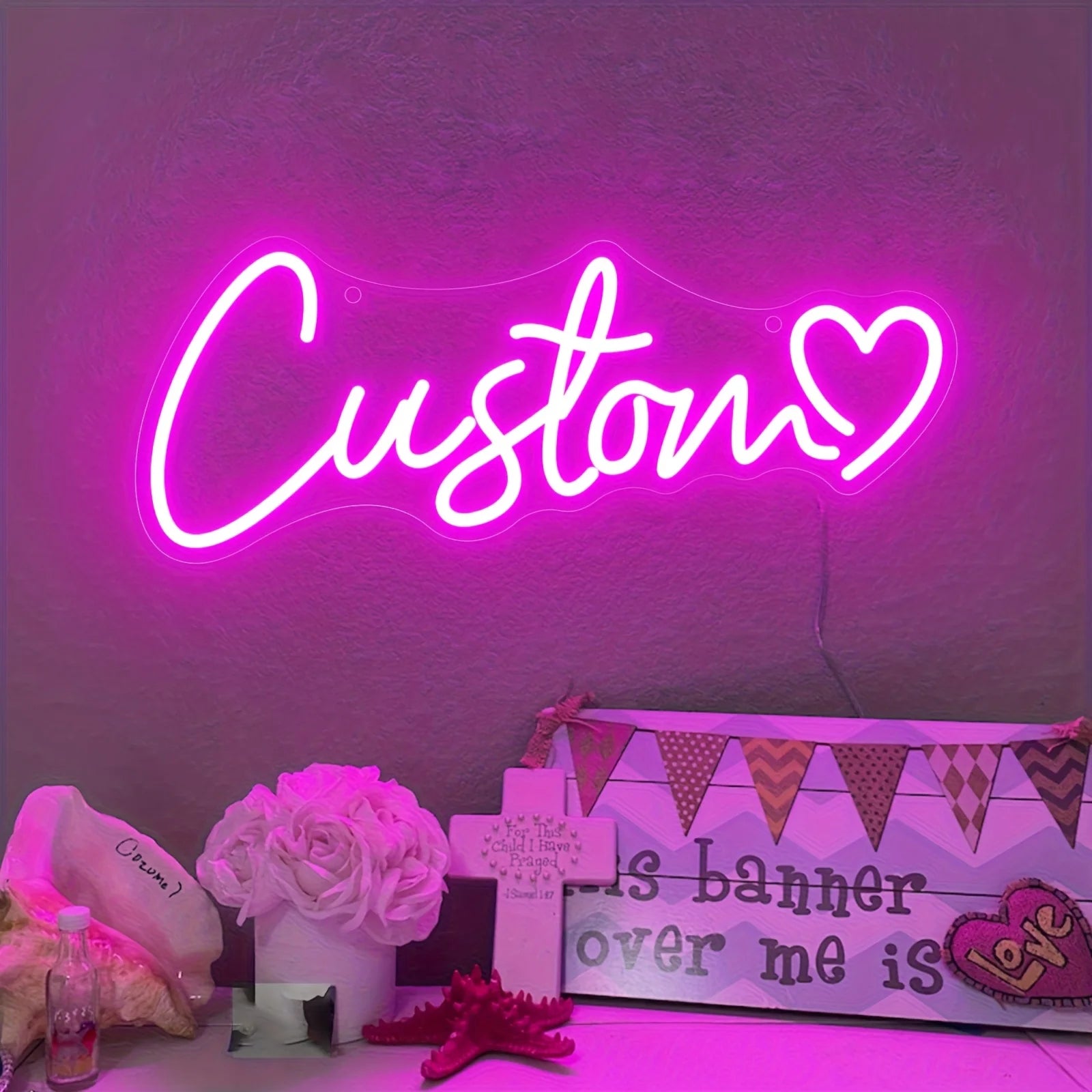 Éclat Néon Personnalisé