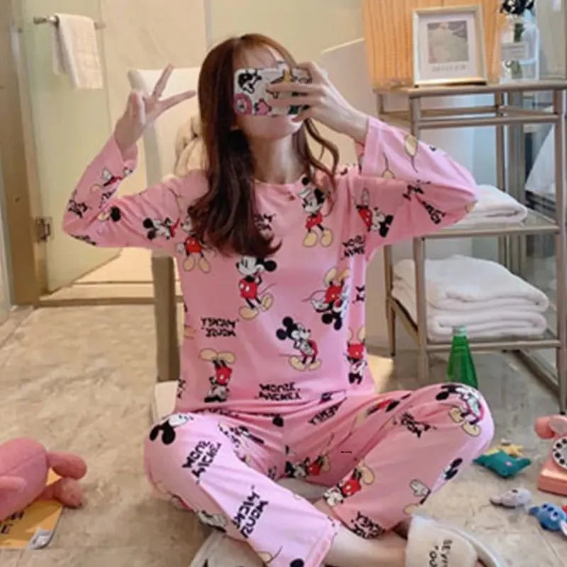 Pyjamas Mignons Coréens pour Femmes Courtes