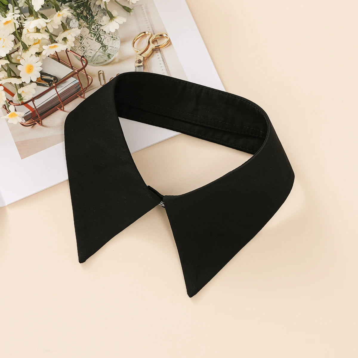 Chemise Chic en Mousseline avec Col Détachable