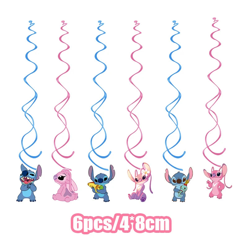 Disney Lilo & Stitch Pink Party Set
