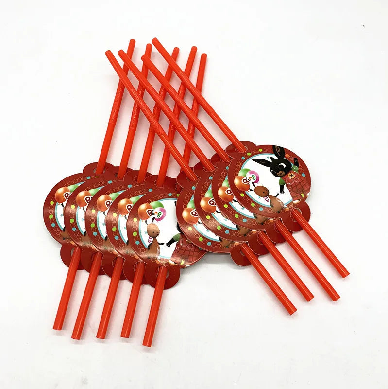 Fête Lapin Rouge et Noir