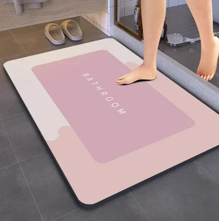 Tapis de bain ultra-absorbant et antidérapant HARKOCN