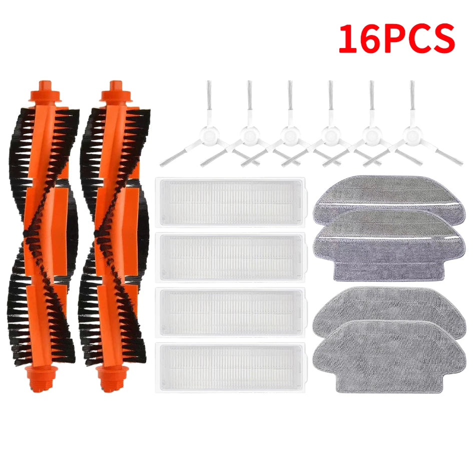 Kit Accessoires Mijia 2S/3C: Brosse & Tissus Vadrouille