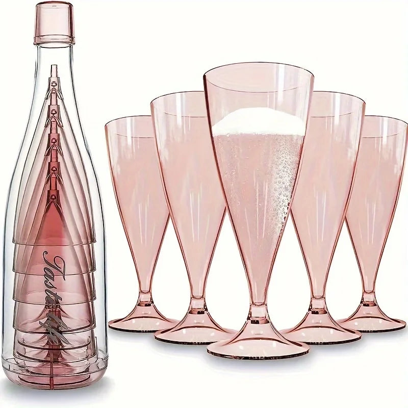 Ensemble Nomade: 5 Tasses & Bouteille de Camping