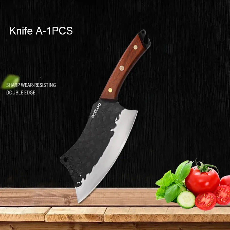 Couteau Forgé WXCOO: Tranchant et Multifonctionnel