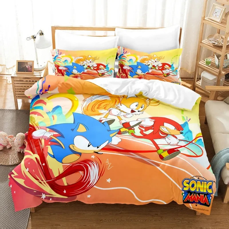 Draps Sonic 3D pour Enfants