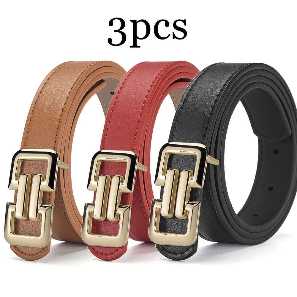 Ceinture Élégante en PU pour Femmes