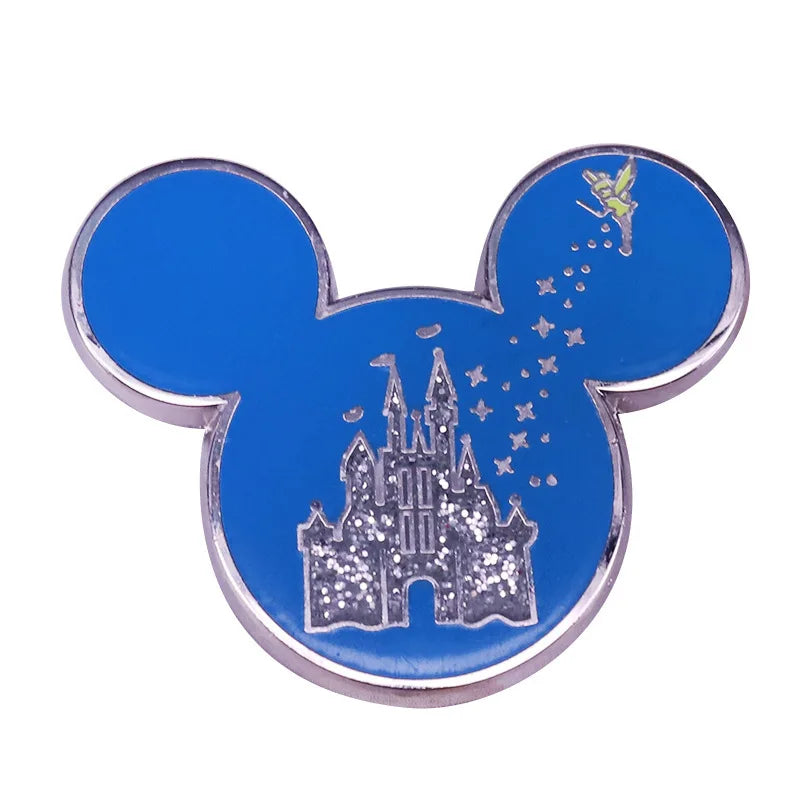 Mickey Mouse Enamel Pin: Trendy Cartoon Brooch