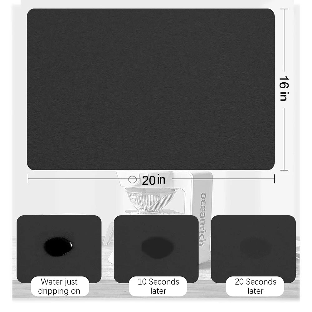 Tapis Café Éco - Absorbant & Séchage Rapide