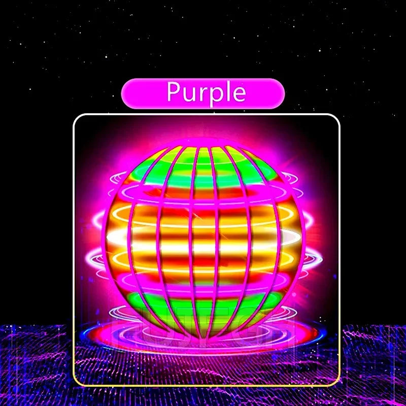 Globe Volant LED Magique 360° - Jouet Suspendu Enfant