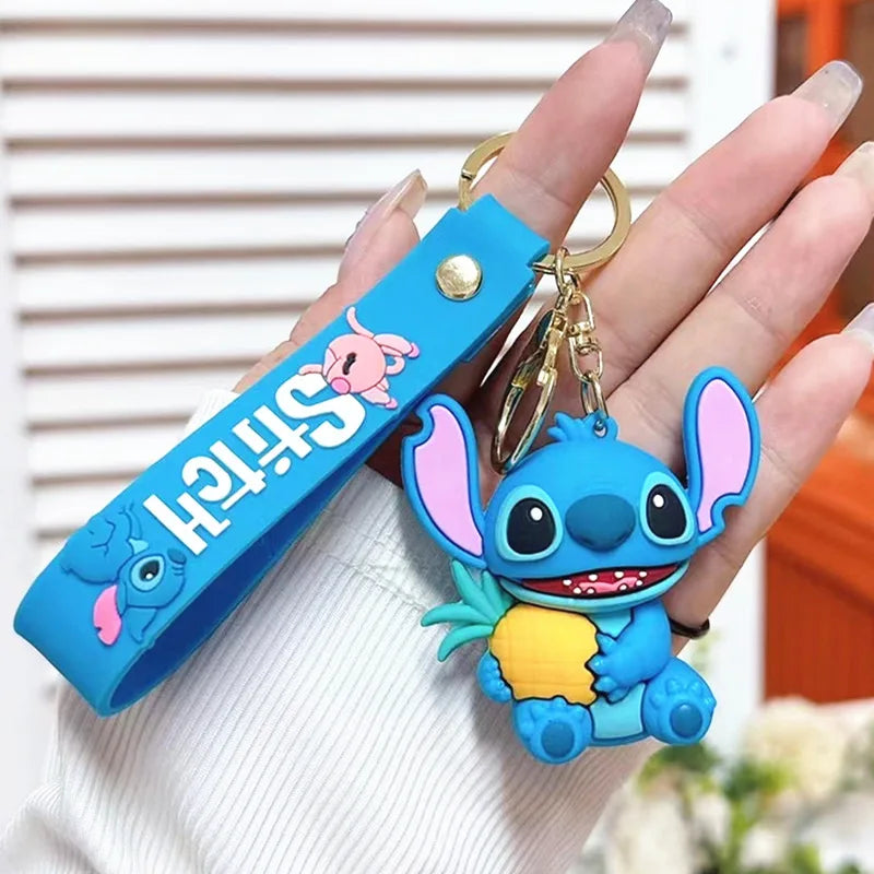 Disney Charm Keychains: Mickey, Minnie & Lilo Fun!