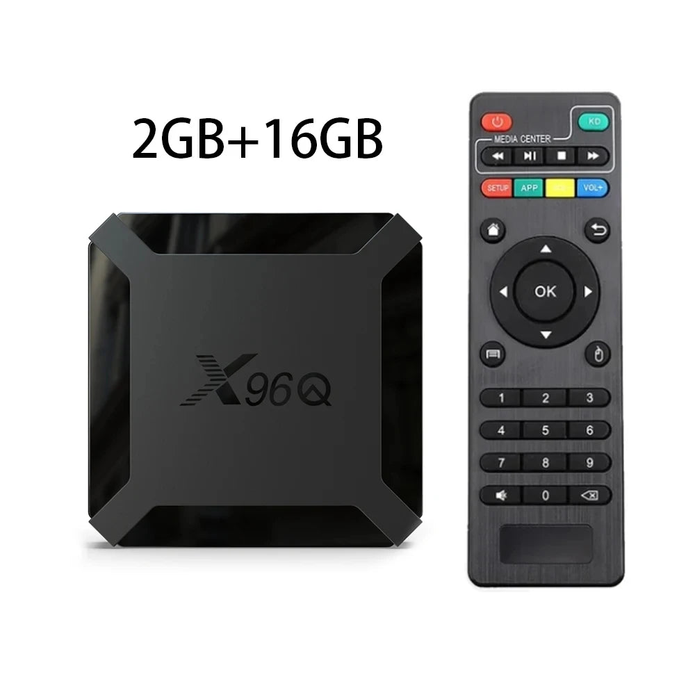X96Q Box Android 10 - 4K WiFi 2Go 16Go