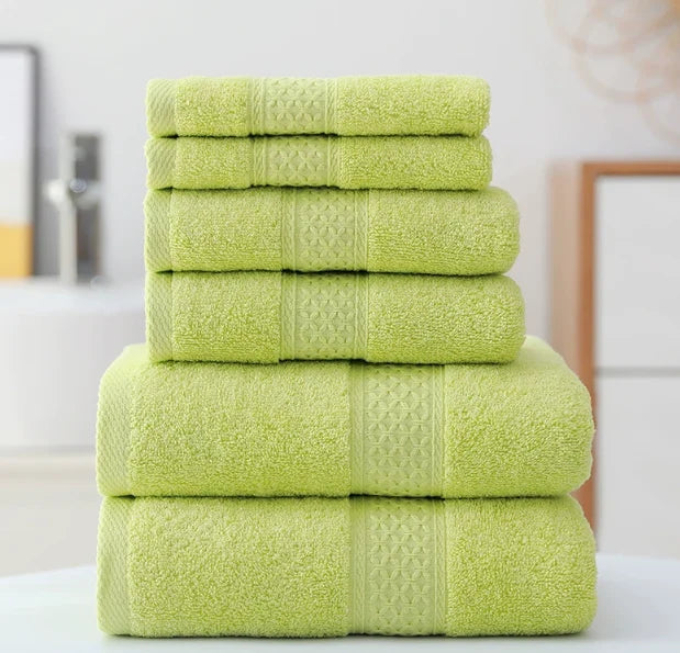 Coton Luxe: Set de Serviettes Ultra Douces 3 pièces