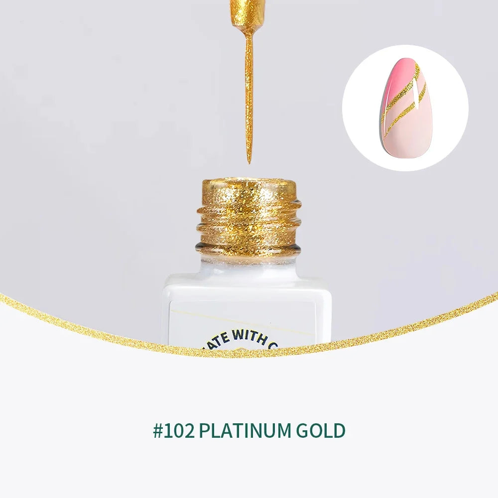 Gel Liner NailArt 8ml - Créativité Ongles