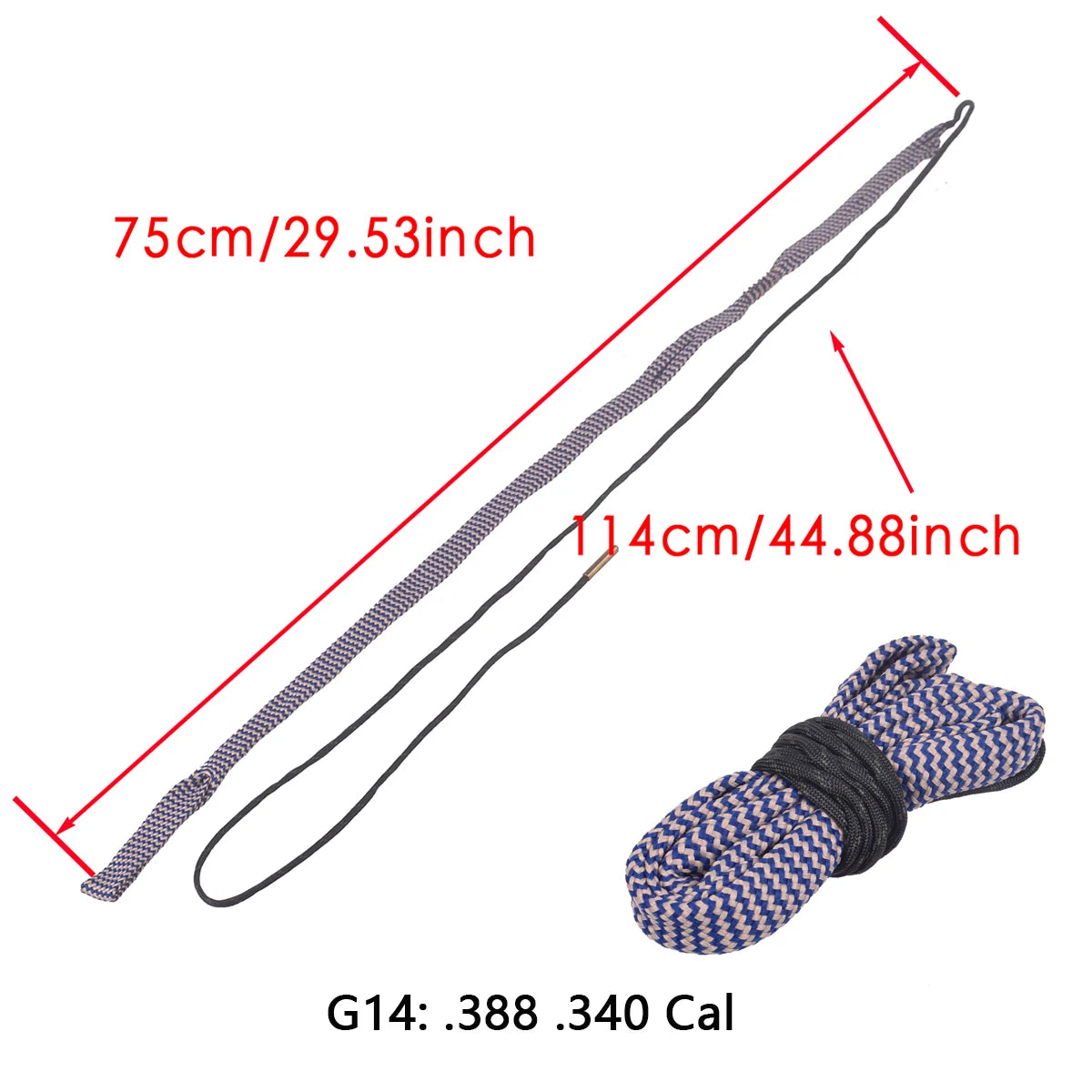 Corde Serpent Nettoyante Multi-Calibres Fusil/Pistolet