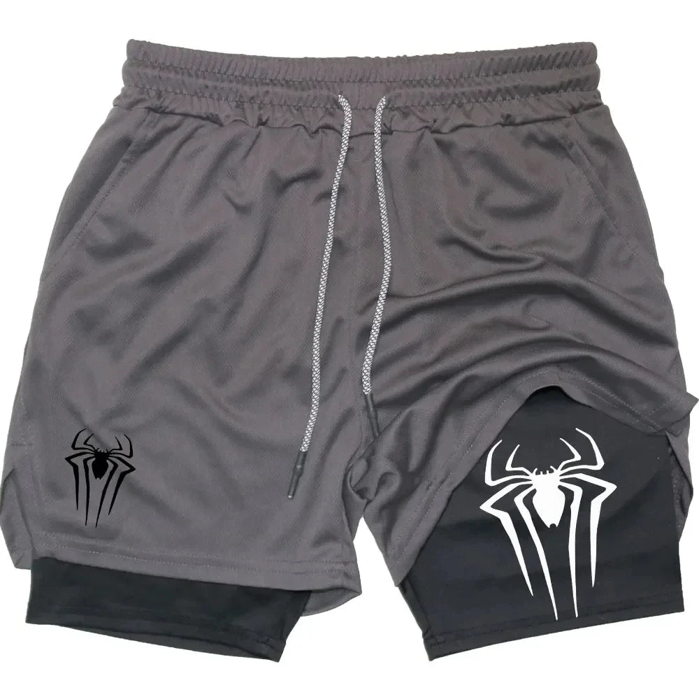 Shorts Araignée Y2K Performance Unisexe Sport