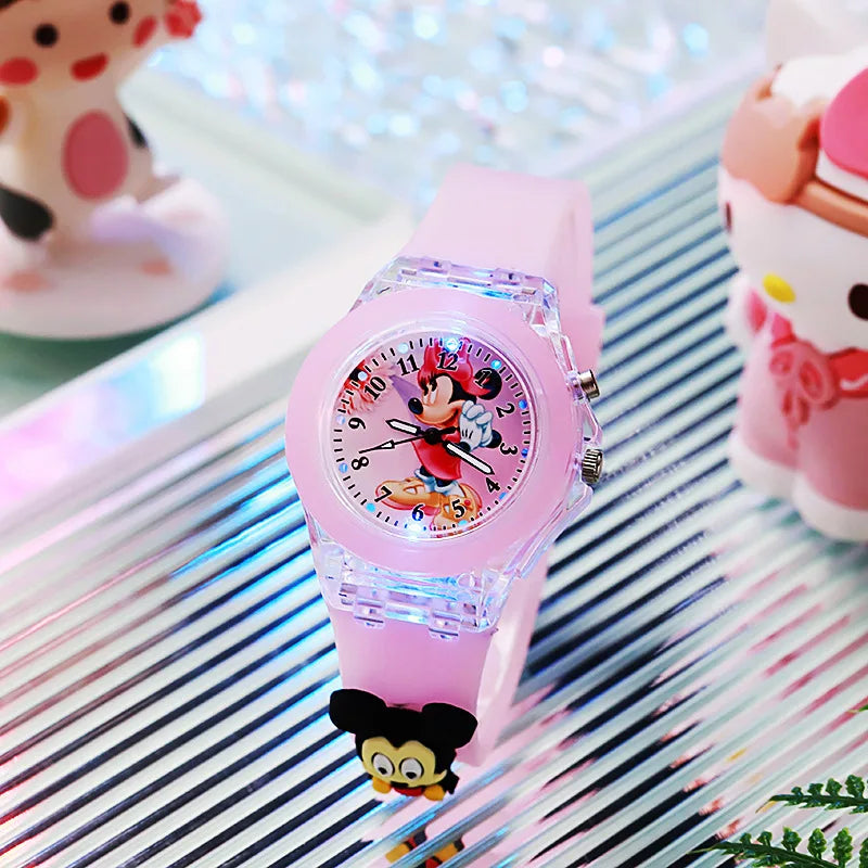 Montre Électronique Minnie Mouse - Cadeau Enfant Joyeux