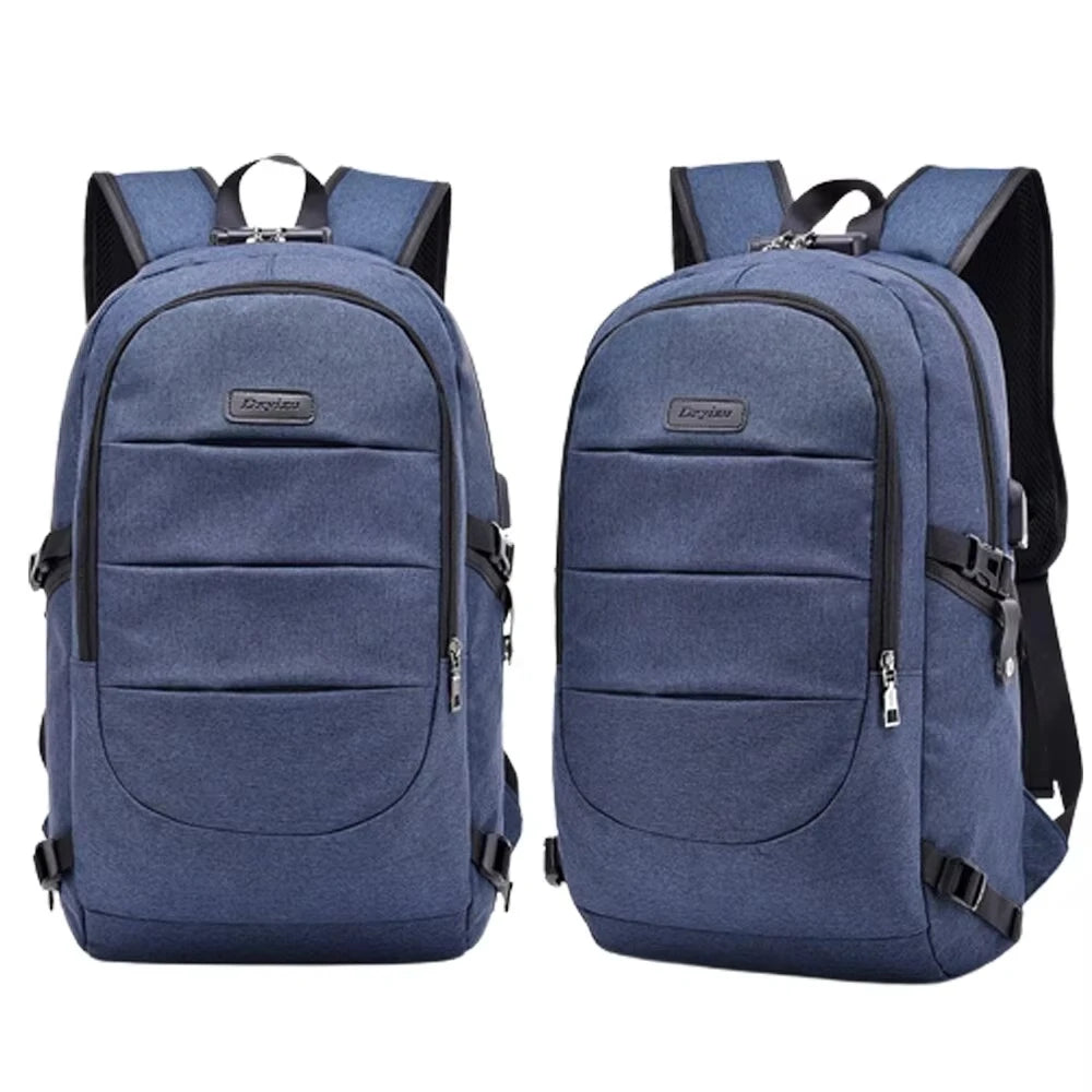Versatile USB Backpack for Laptops - Waterproof & Spacious