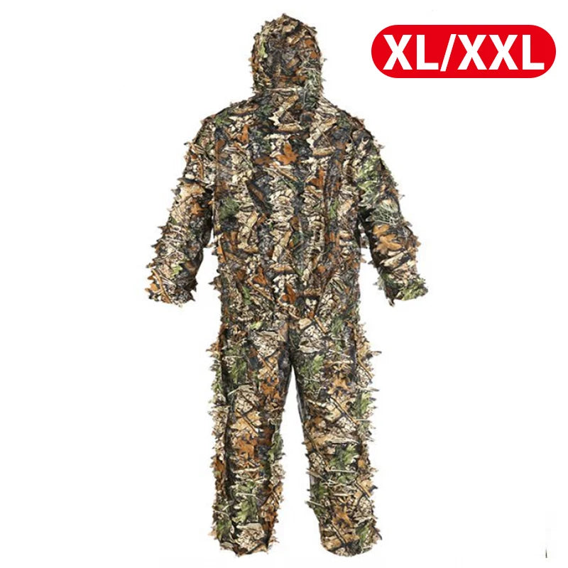 Ghillie 3D Camouflage Jungle – Costume Tactique Homme
