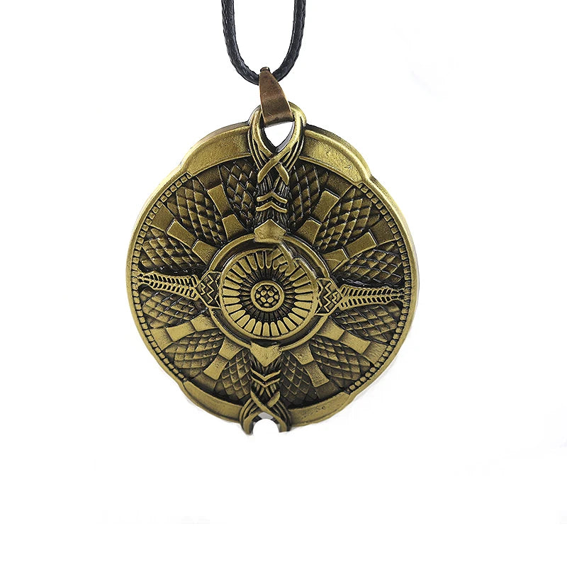 Porte-clés Kratos : Lame du Chaos en métal élégant