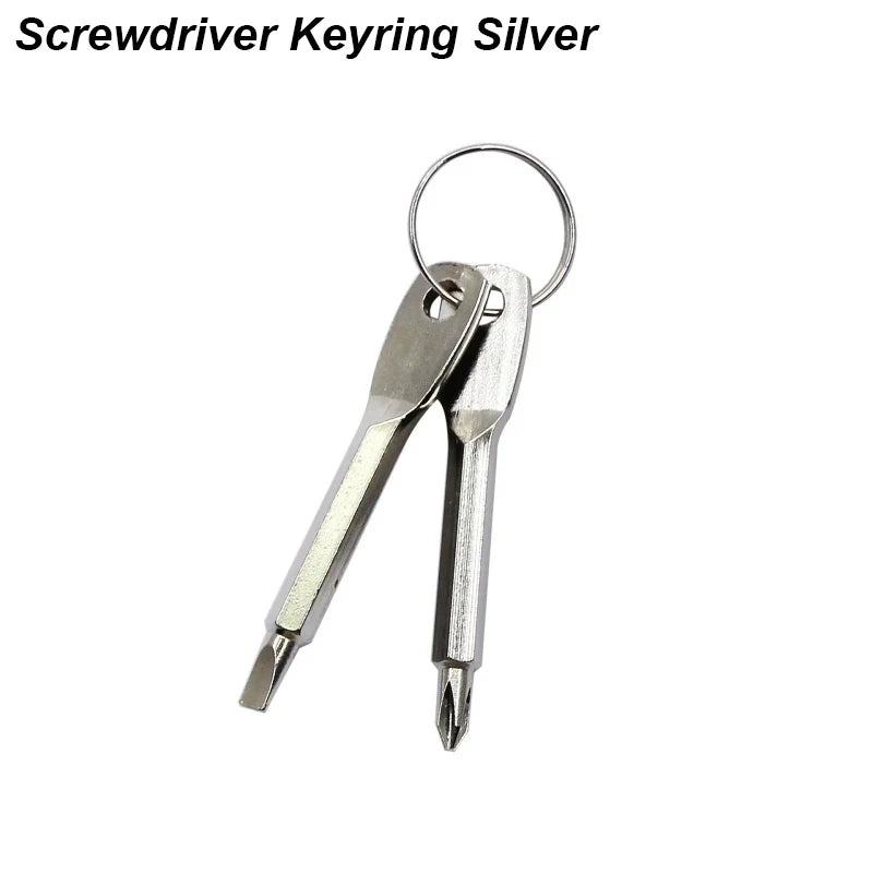 Pocket EDC Screwdriver Keychain Set - Mini Tool