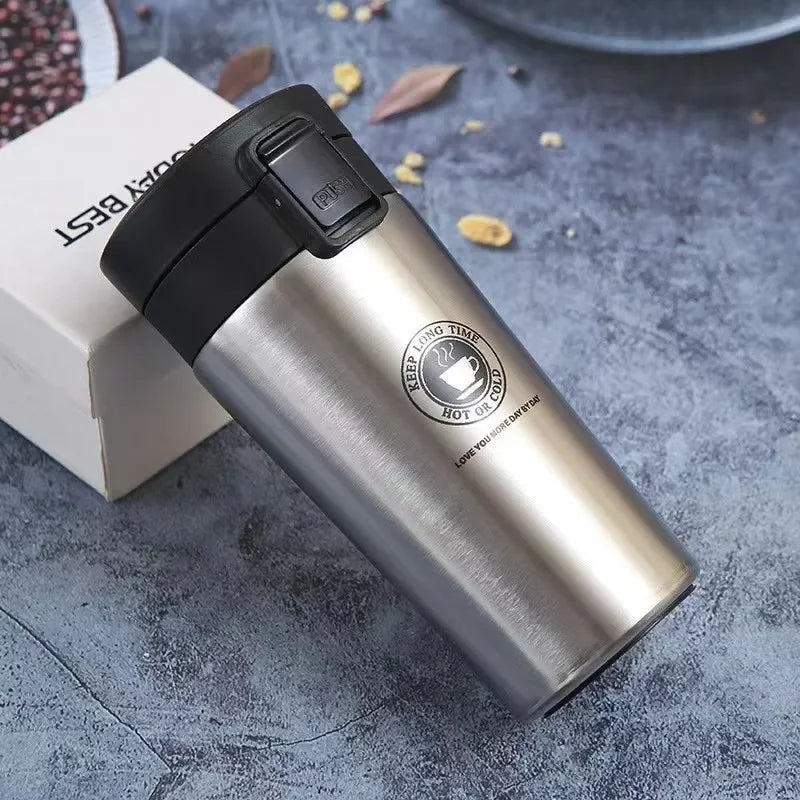 ThermoTasse Inox 304 - Café & Thé Étanche 50cl