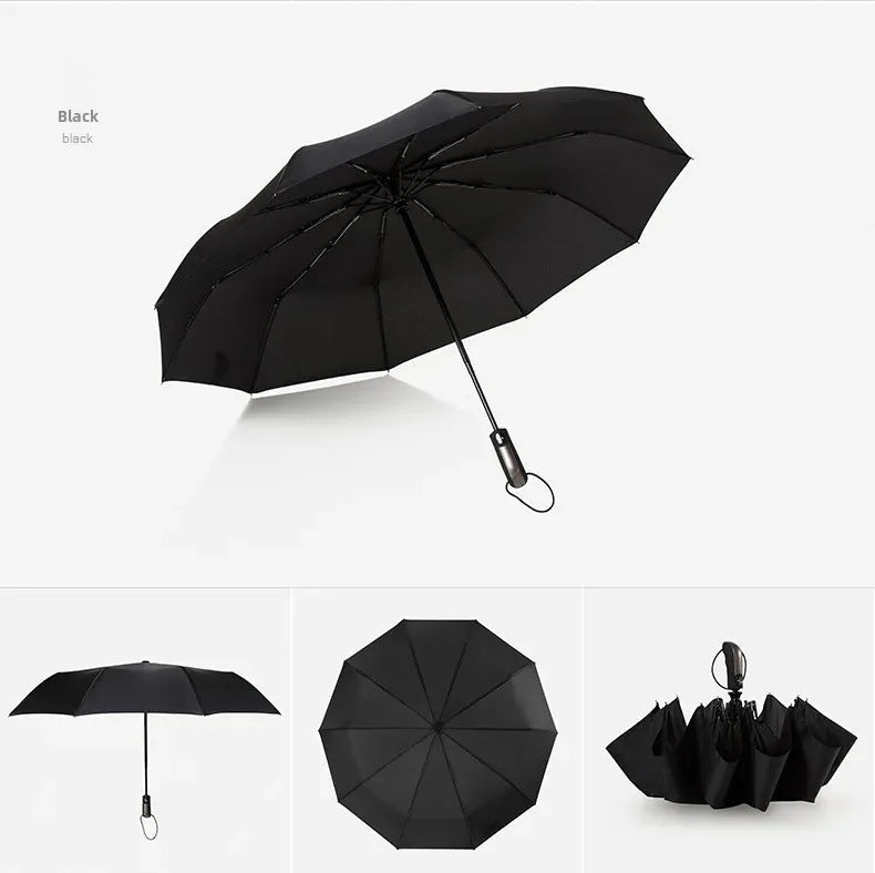 Auto-Open Dual-Use Umbrella for Promotions