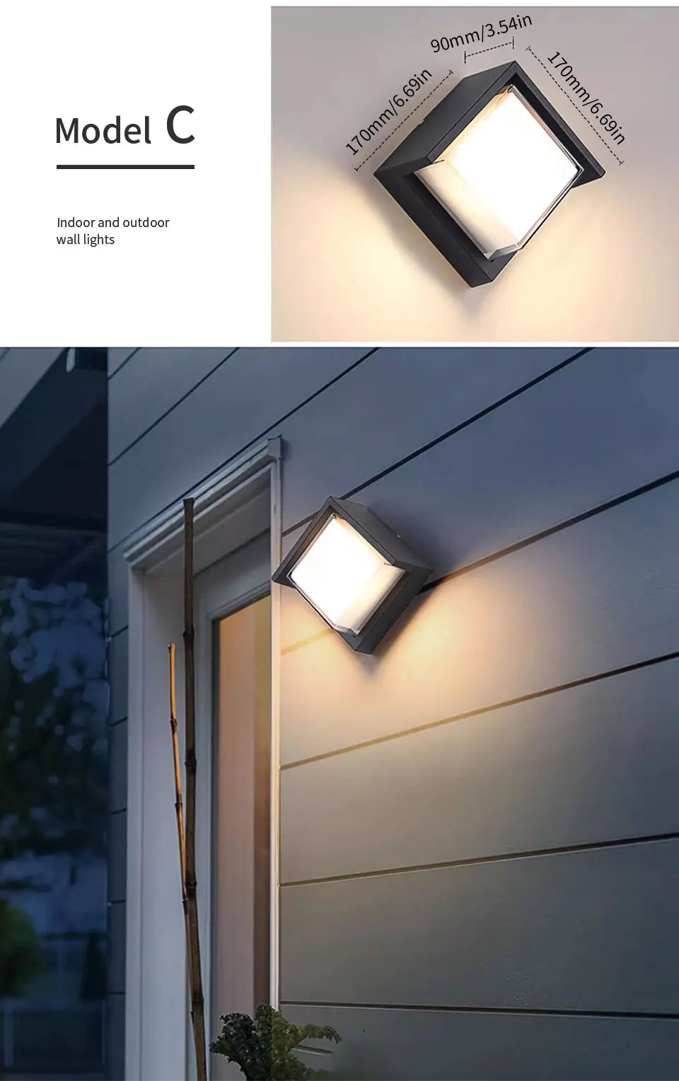 Applique LED Radar 16W - Lumière Extérieure Intelligente