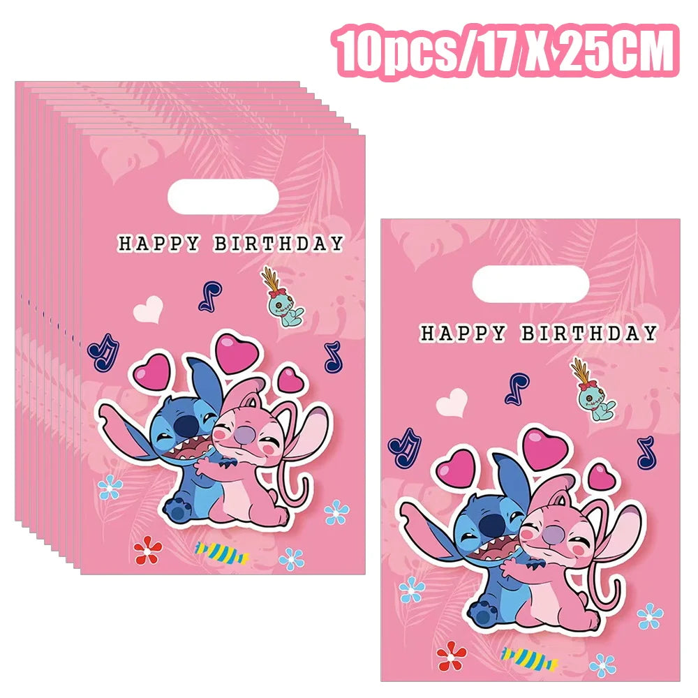 Disney Lilo & Stitch Pink Party Set