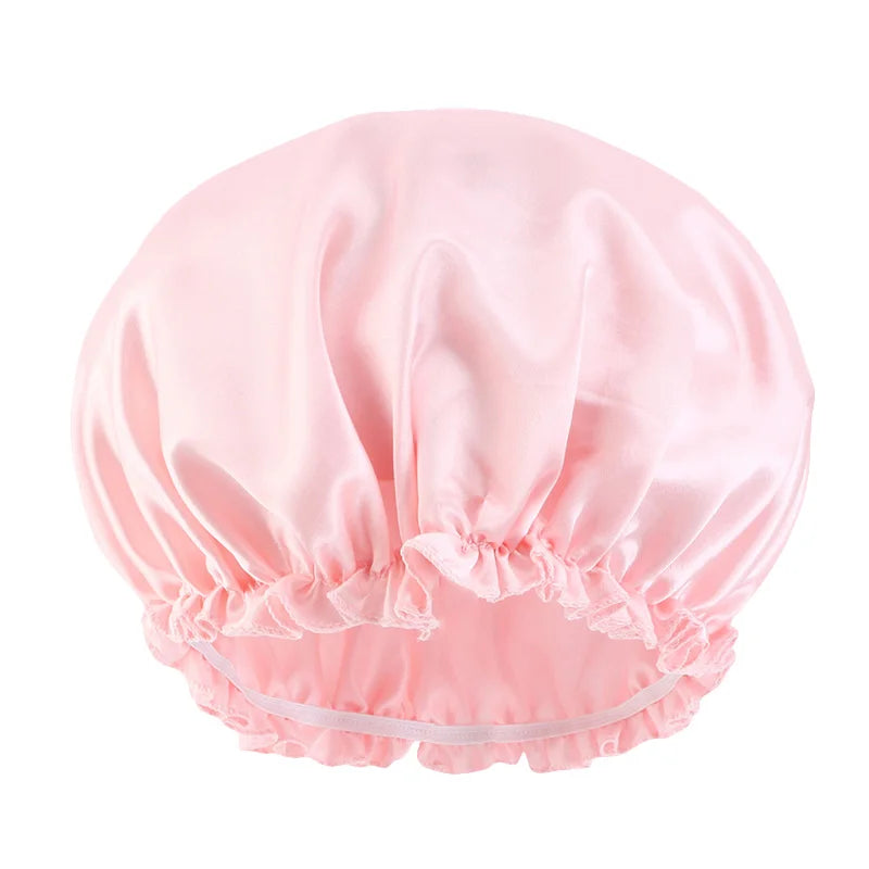 Bonnet Satin Élastique GATHERTOP - Élégance Nocturne