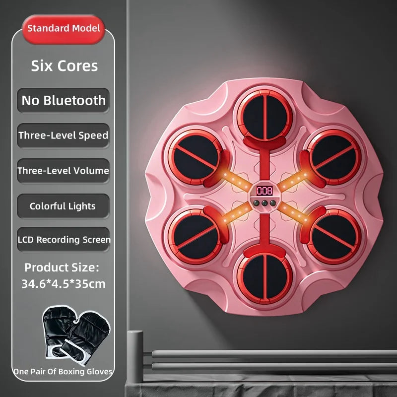 Boxe Musicale Kids: Cible Interactive Intelligente