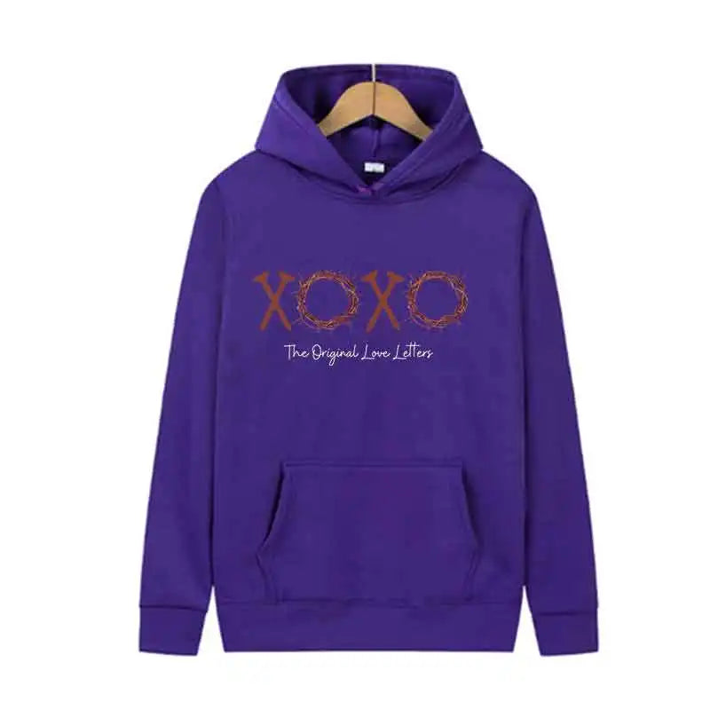 Chic Streetwear Unisex Hoodie - Cozy Polyester Style