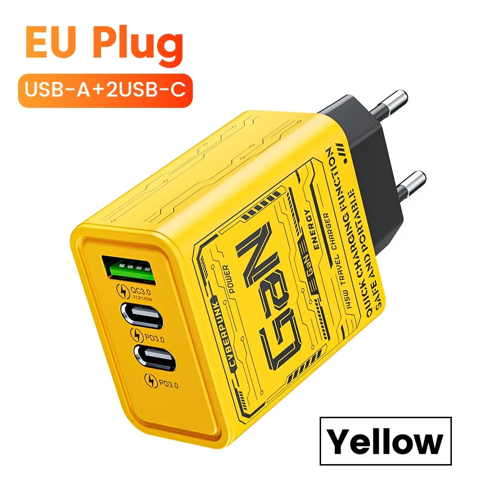 Elough 145W GaN Triple USB-C Fast Charger