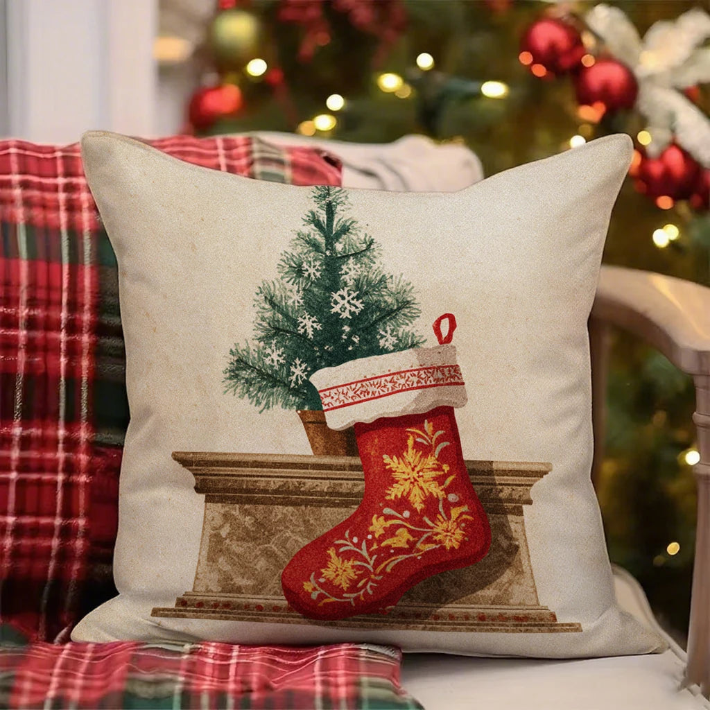 Bienvenue Rouge: Taie Camion pour Canapé & Chambre