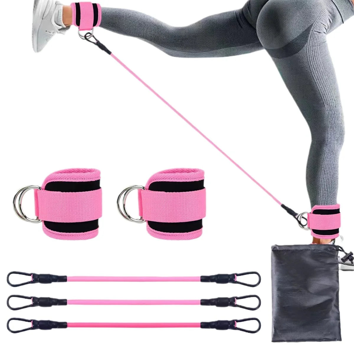 FlexiFit Ankle Bands: Ultimate Leg & Glute Toner
