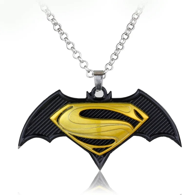 Superman Bat Keychain - Metal Pendant for Fans