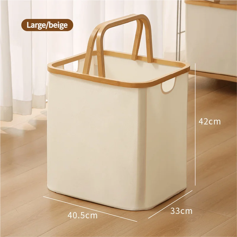EcoFold Laundry Basket: Compact & Durable Storage
