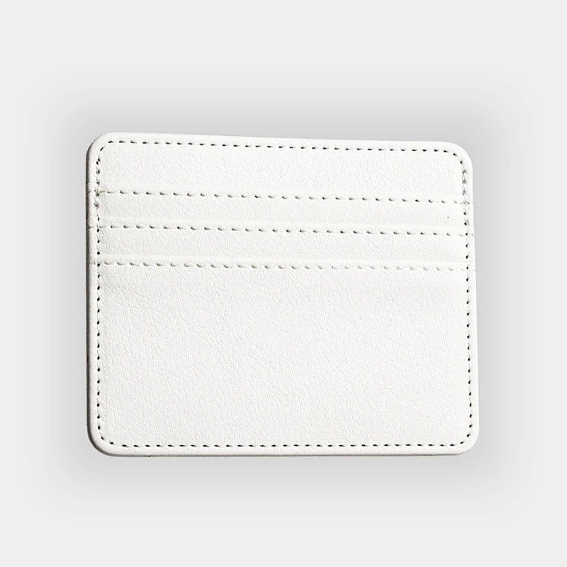 Porte-Cartes Bonbon en PU - Slim & Pratique
