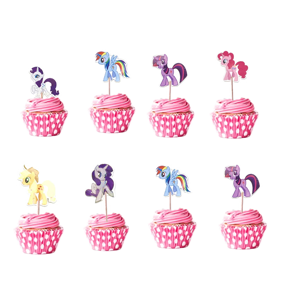 Ensemble Petit Poney Vaisselle Anniversaire Enfant