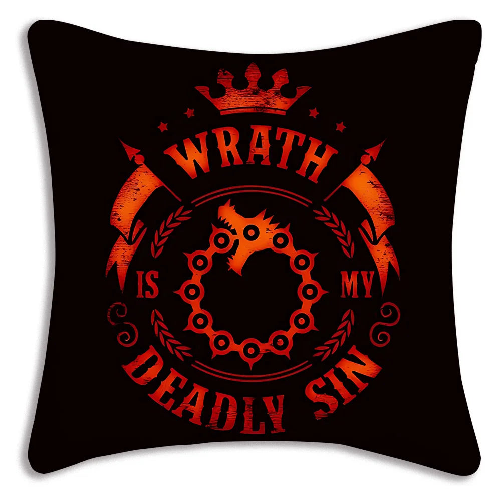 Housse de Coussin 7 Péchés Mignons