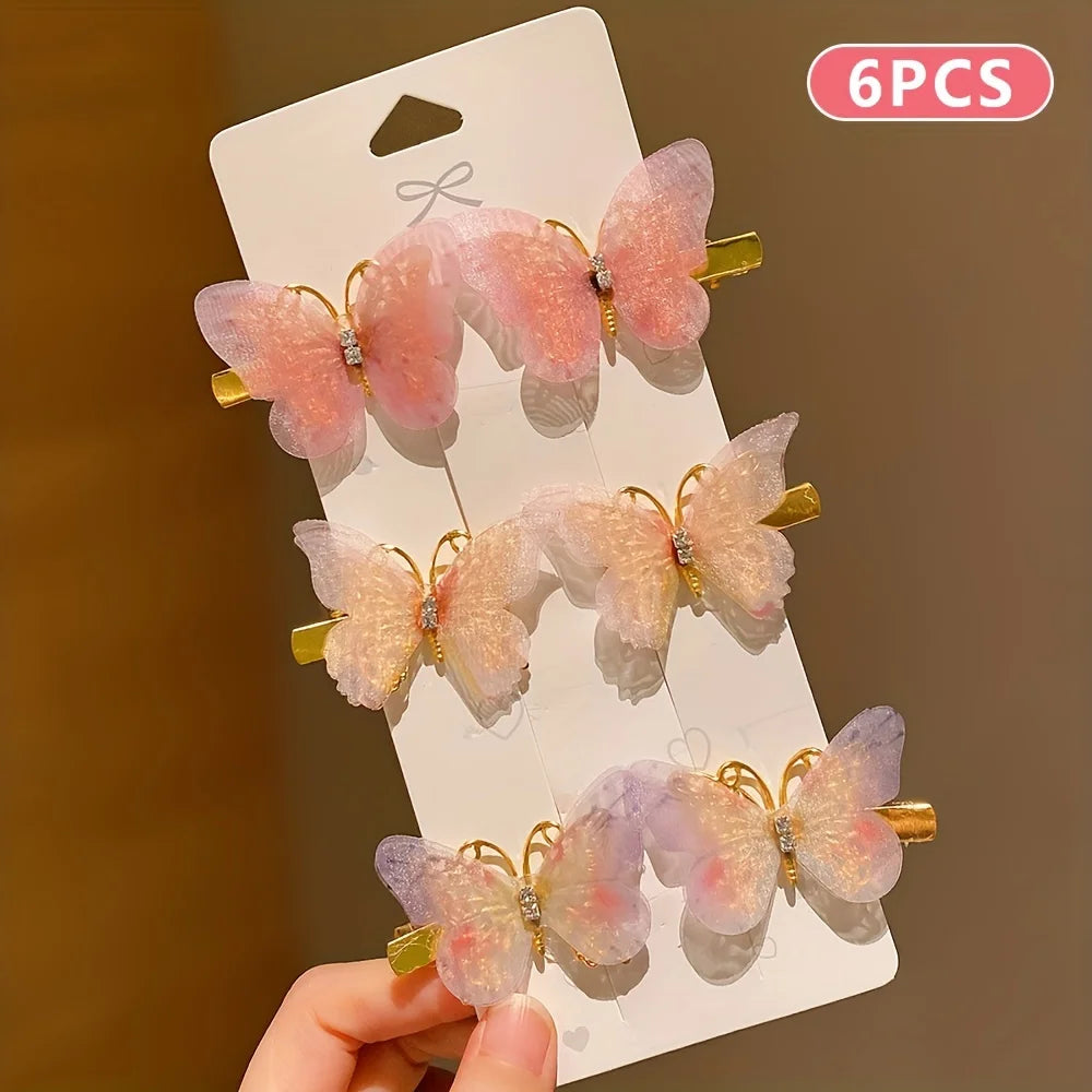 Épingles à cheveux papillon mignonnes 36 pcs