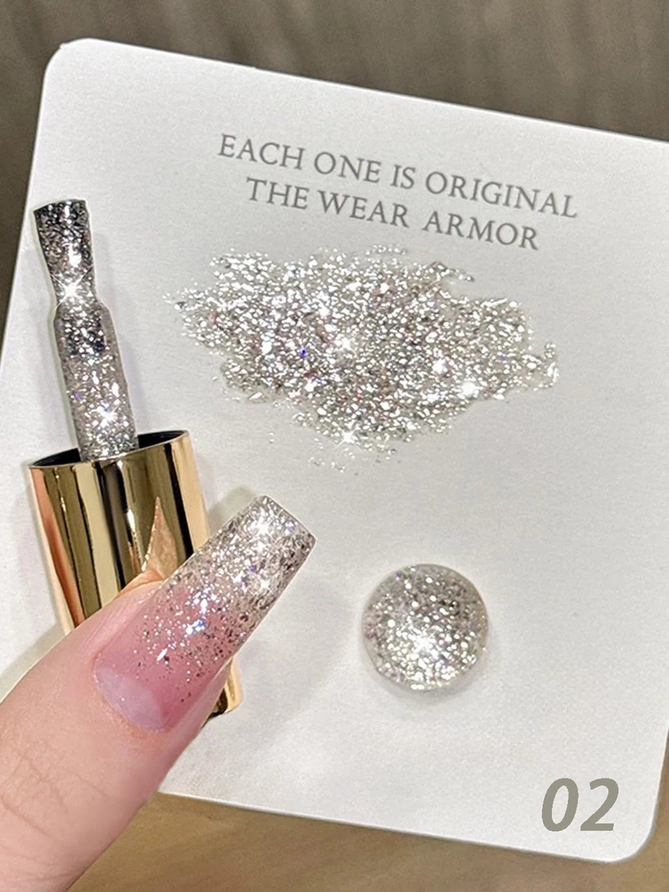 Gel Vernis Éclat Oolong 12 ml - MISS SHAKAN