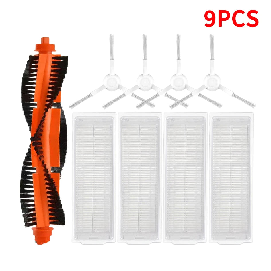 Kit Accessoires Mijia 2S/3C: Brosse & Tissus Vadrouille