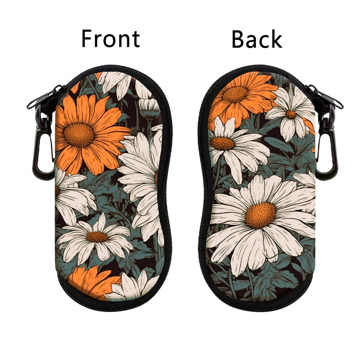 Sunflower Cat Eyewear Case - Trendy & Portable