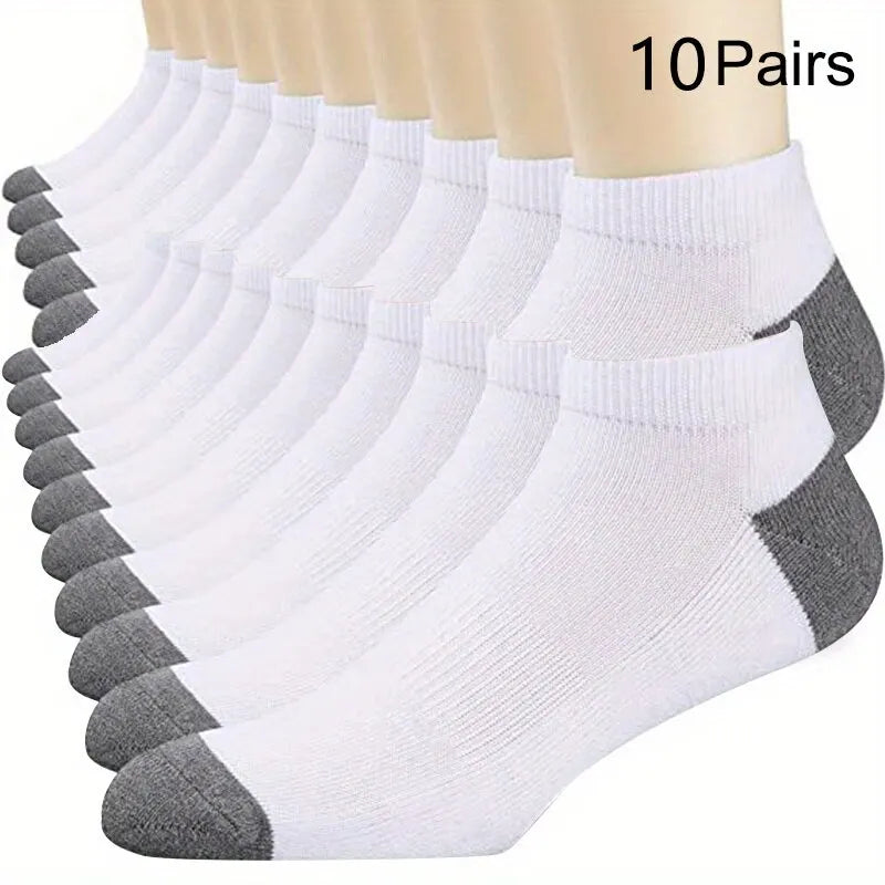Chaussettes Confort Coton Homme - Pack Été 10 Paires