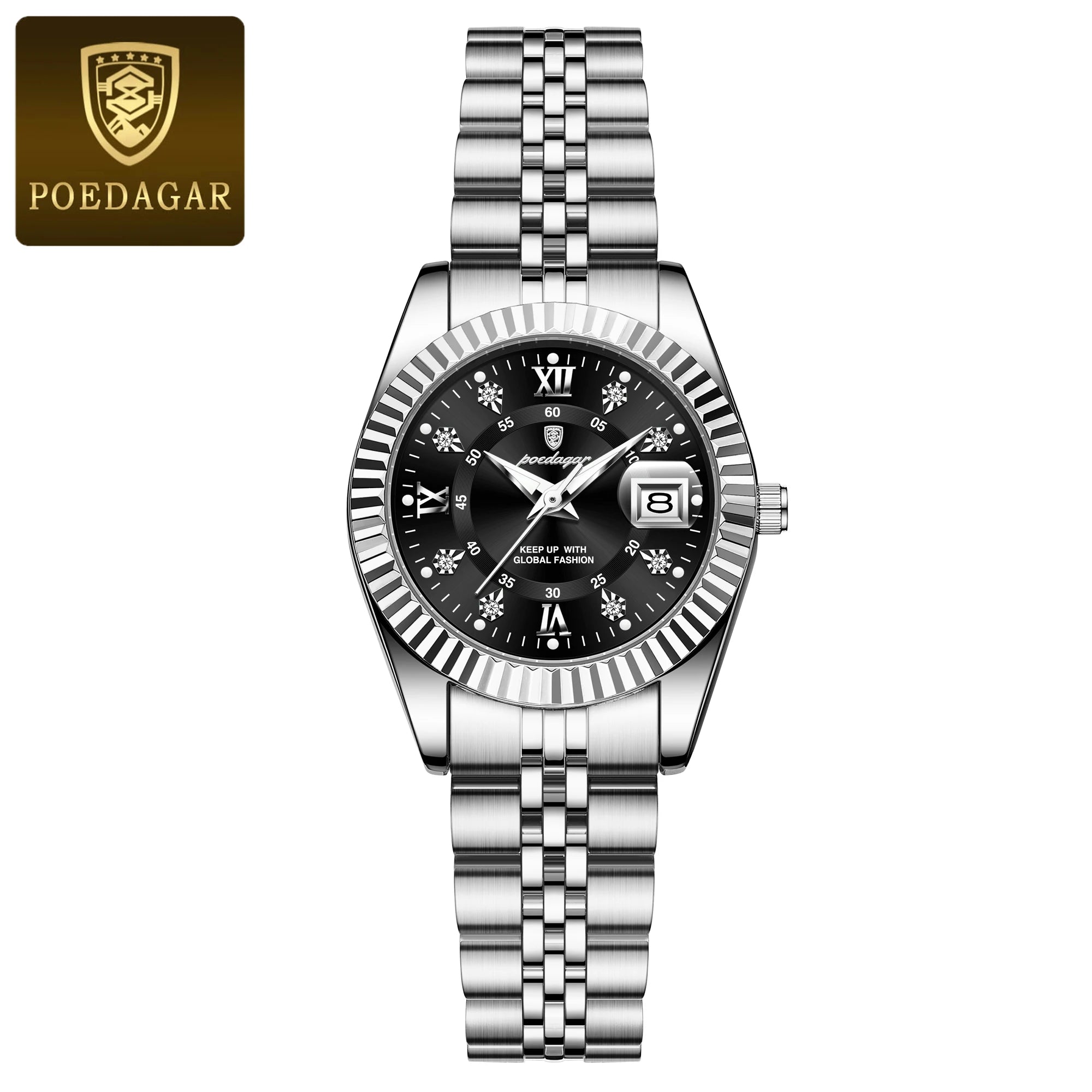 Montre Éclat Luxe POEDAGAR Femme