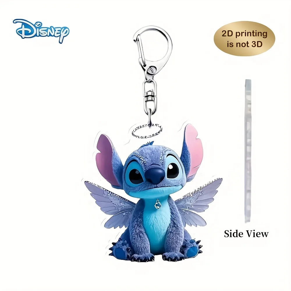 Porte-clés Lilo & Stitch Double Face Mignon 5cm