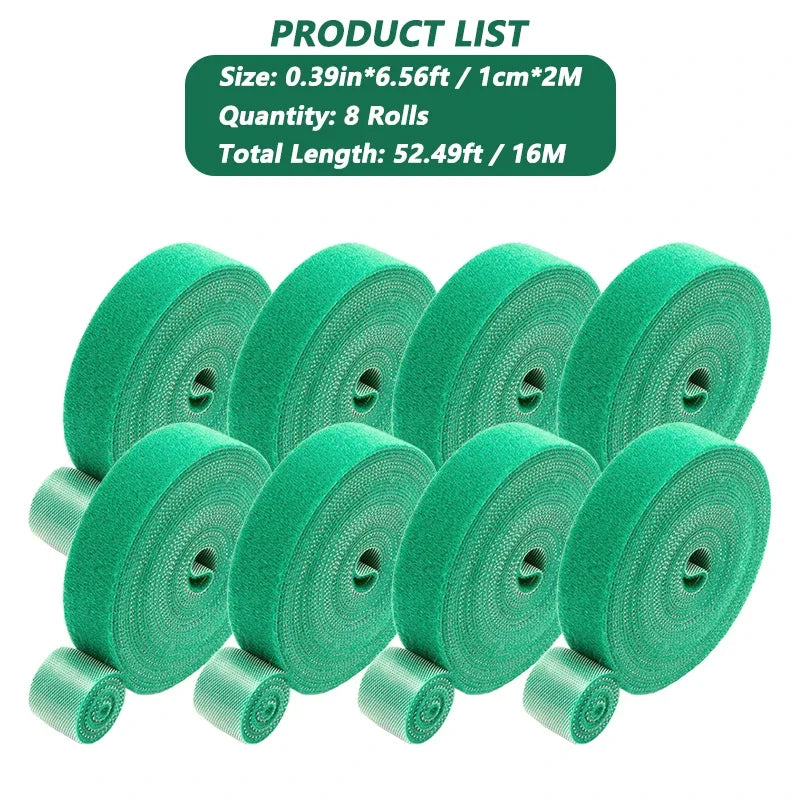 Nylon Plant Ties - Eco-Friendly Garden Support Straps